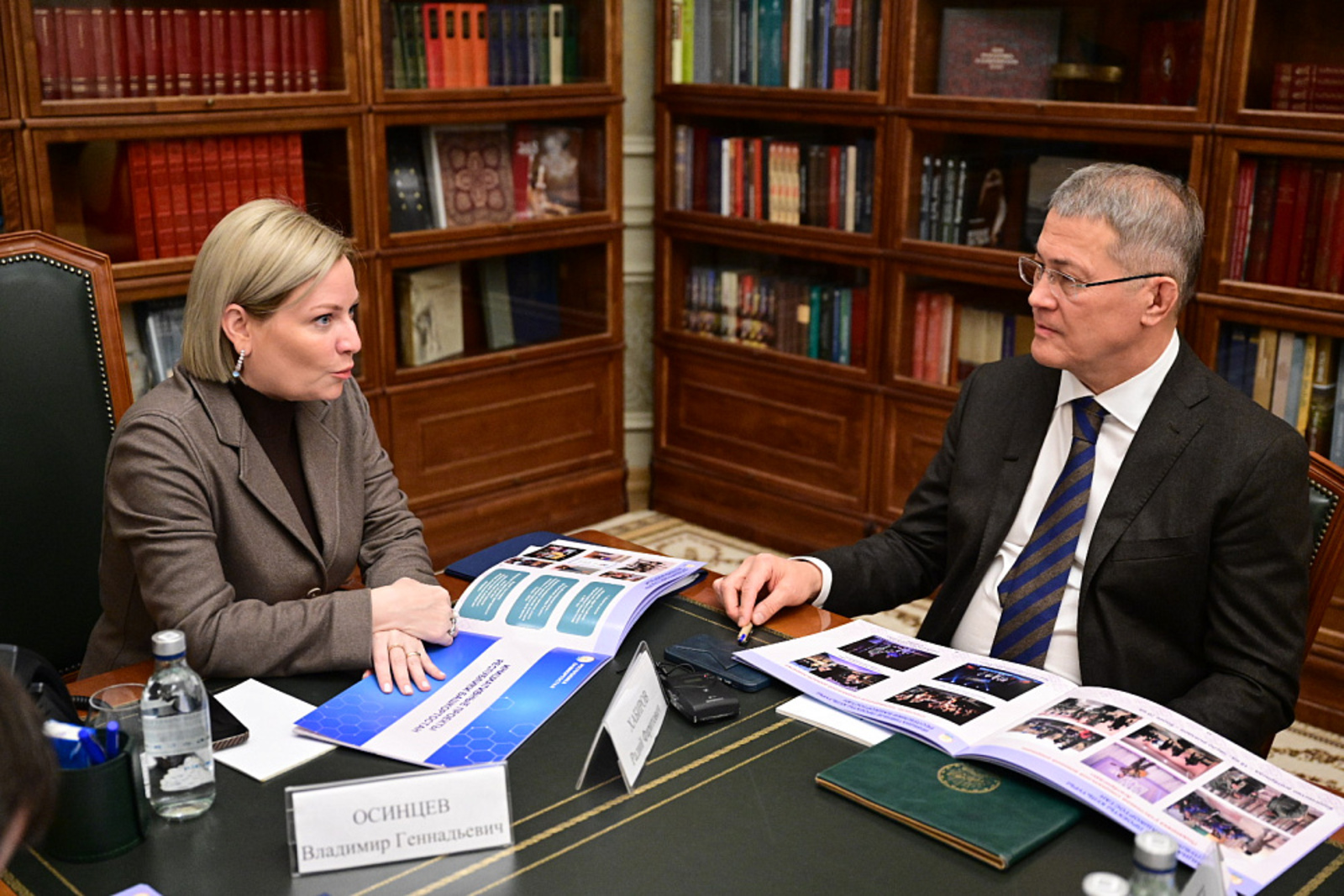 Встреча с министром культуры России Ольгой Любимовой