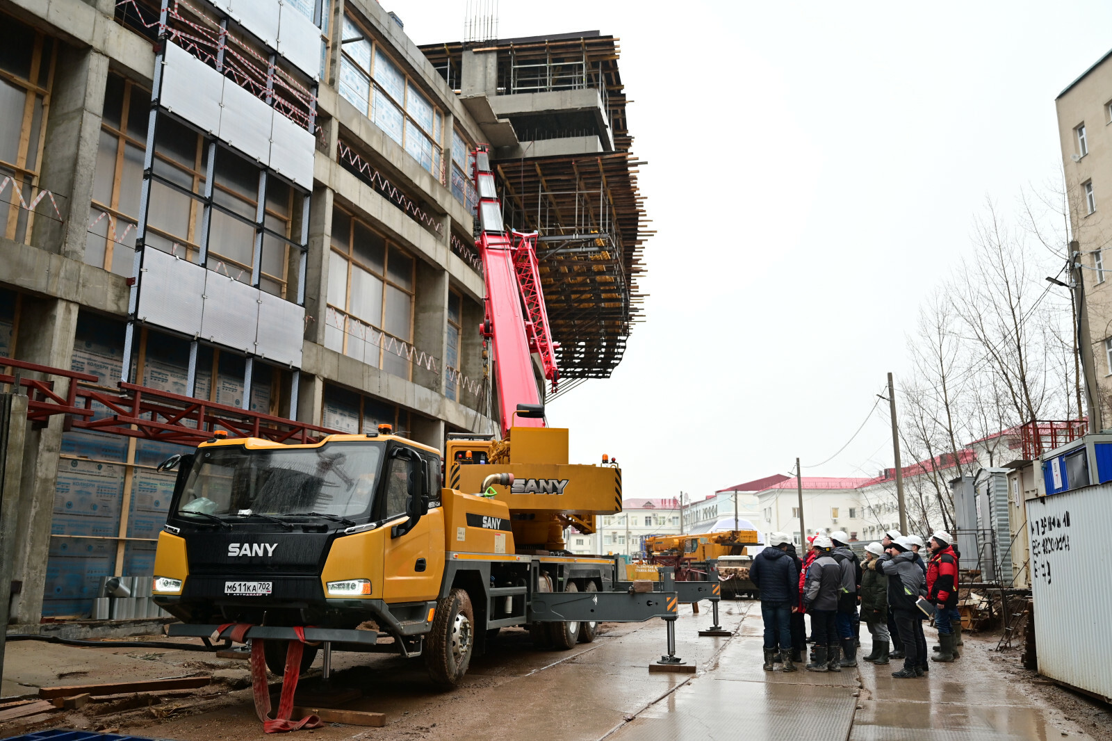 Андрей Назаров проверил ход строительства II очереди Межвузовского кампуса