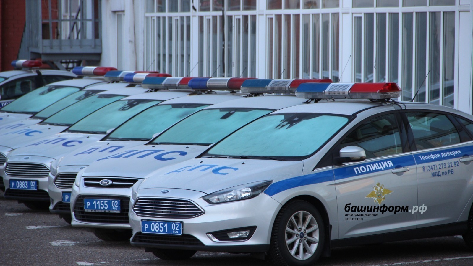 В Уфе задержали пьяного водителя с маленькой дочкой в машине