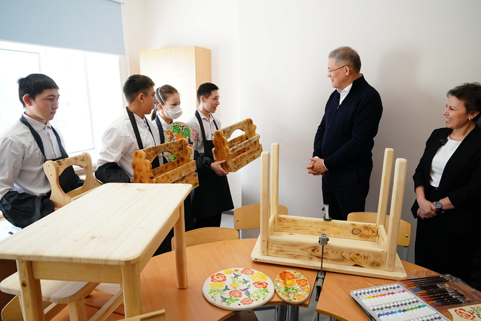 Радий Хабиров посетил обновлённую Учалинскую коррекционную школу-интернат