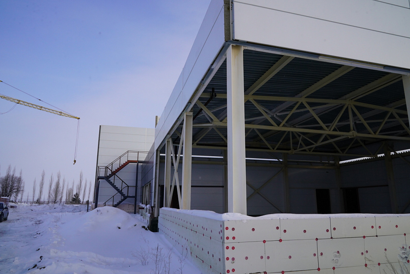 В Салаватском районе возводят современный физкультурно-оздоровительный комплекс