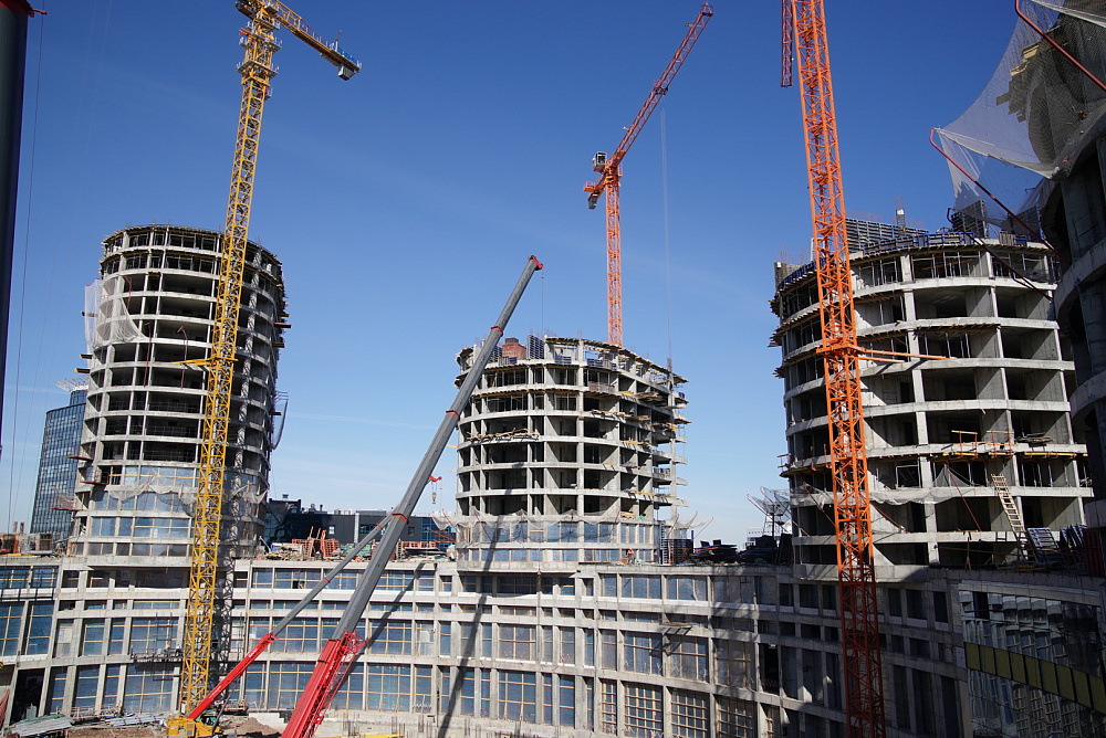 Радий Хабиров осмотрел стройплощадку Межвузовского студенческого кампуса