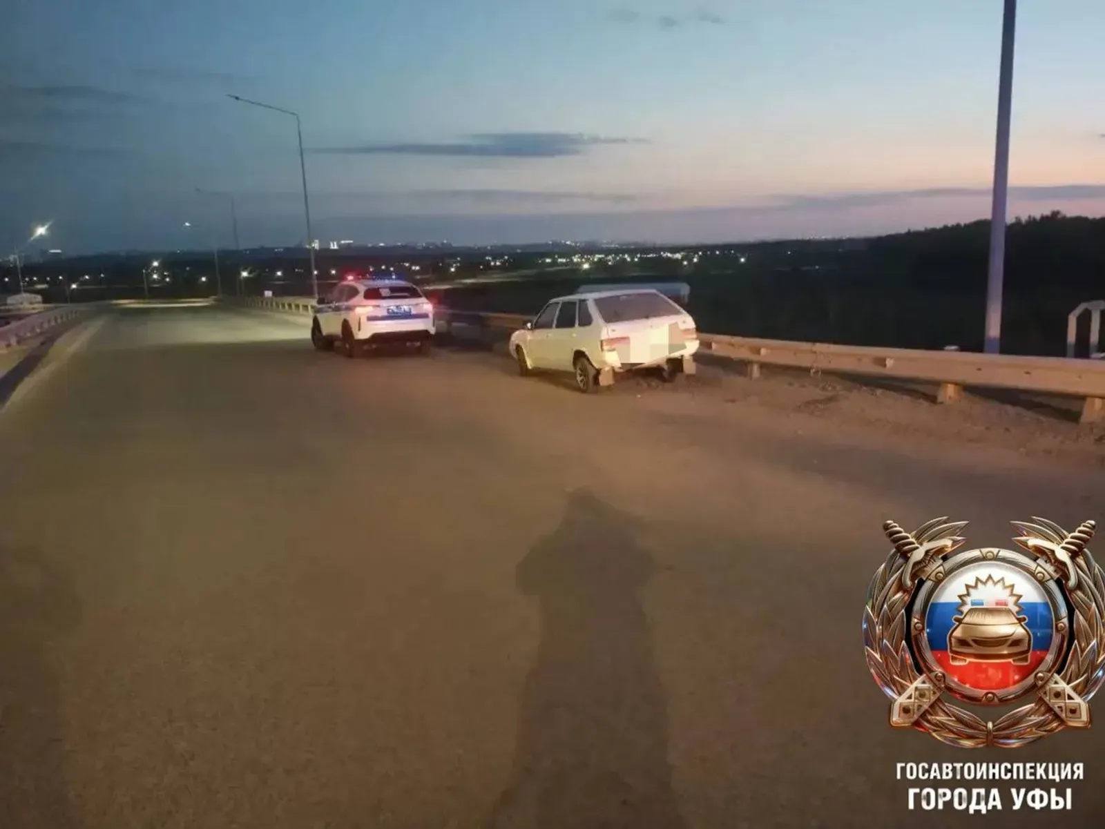 В Уфе школьник устроил пьяные «покатушки» легковушке