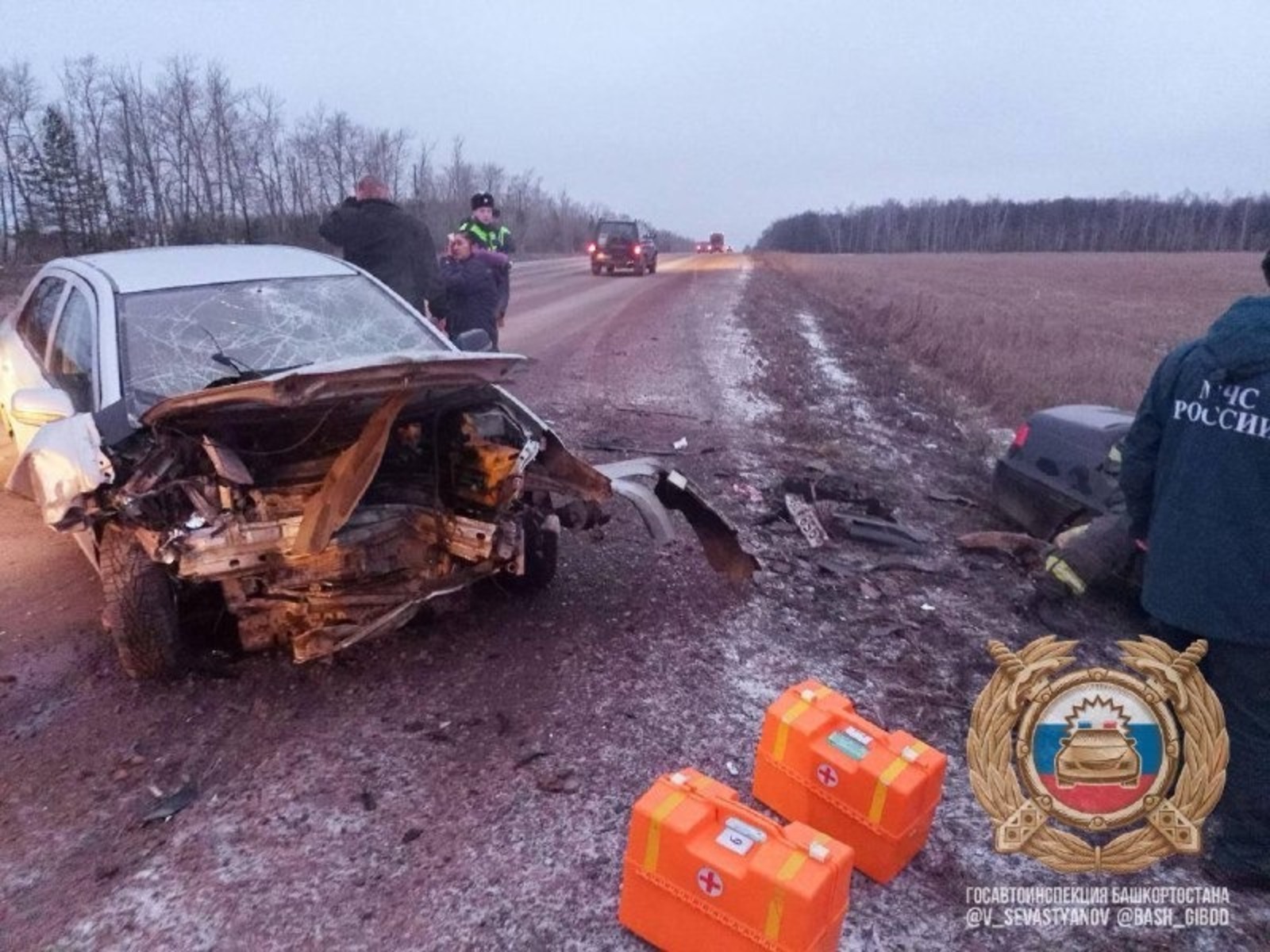 В Башкирии в ДТП пострадали 5 человек
