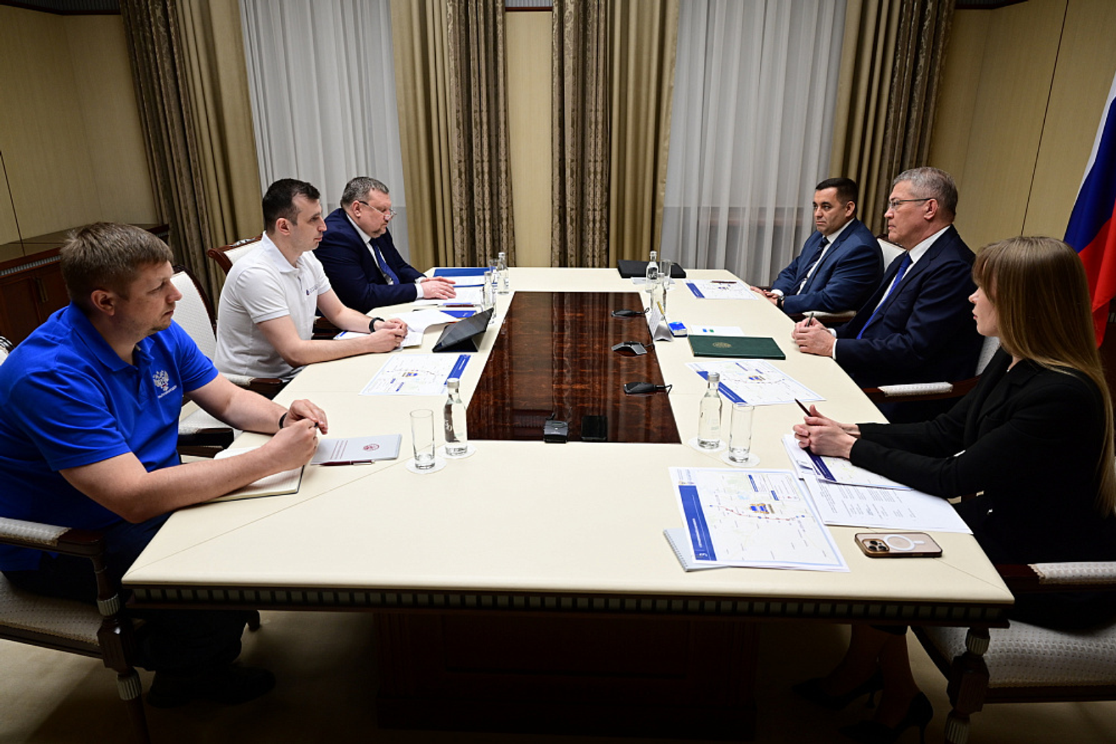 Рабочая встреча с начальником Федерального управления автомобильных дорог «Урал»