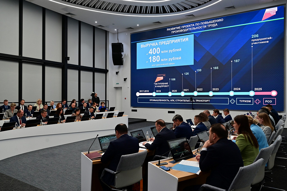 В Башкортостане  федеральный проекте "Производительность труда"