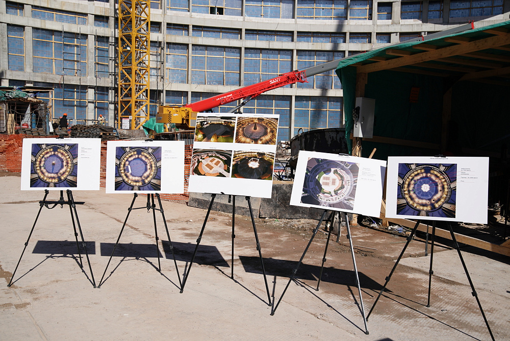 Радий Хабиров осмотрел стройплощадку Межвузовского студенческого кампуса