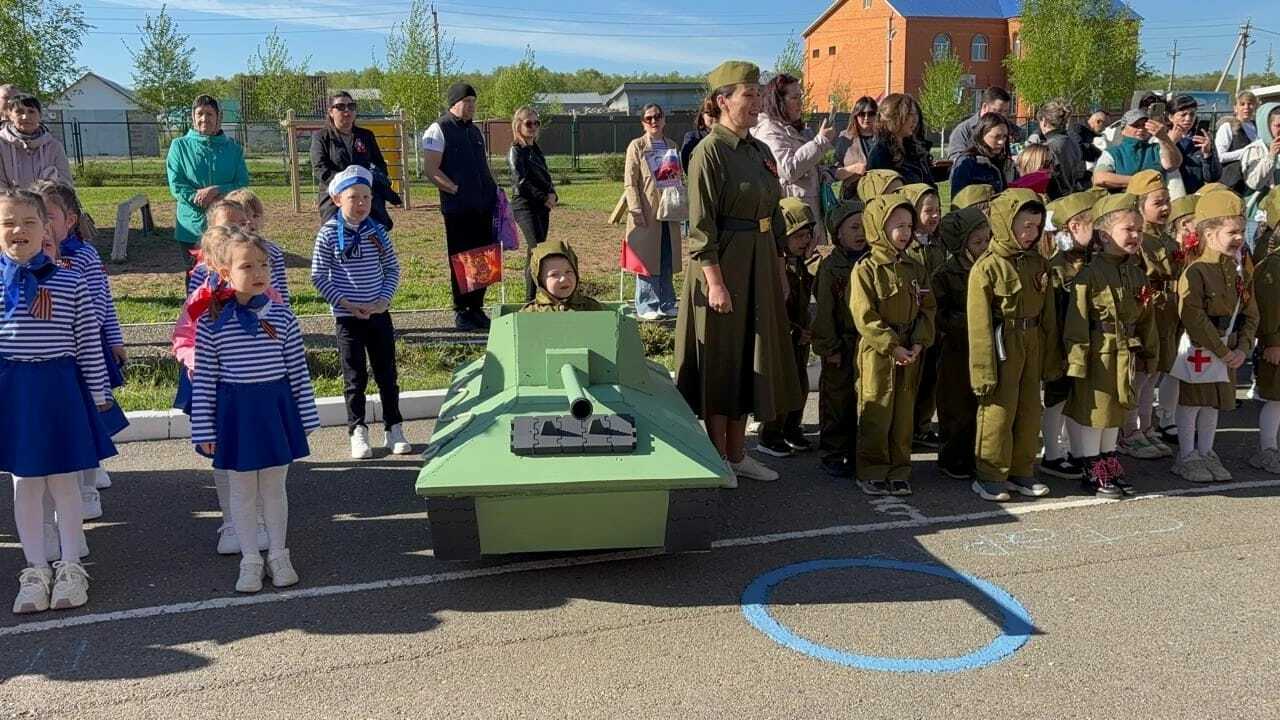 В Миякинском «Акбузате» прошел торжественный парад