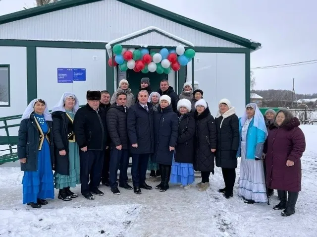 Открытие ФАП в с.Каран-Кункас.