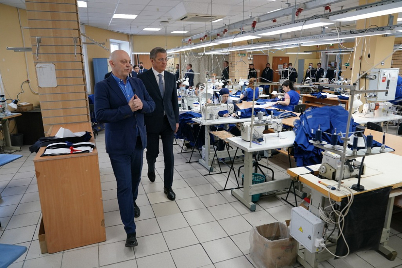 Радий Хабиров предложил создать в Башкортостане Центр компетенций по производству спецодежды