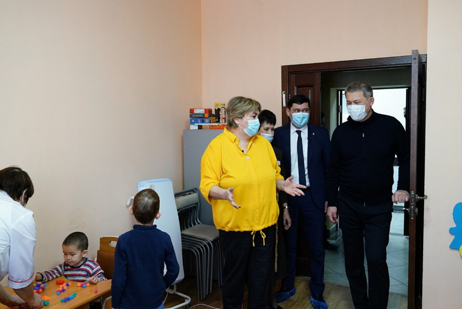 Радий Хабиров посетил детский реабилитационный центр в Татышлинском районе