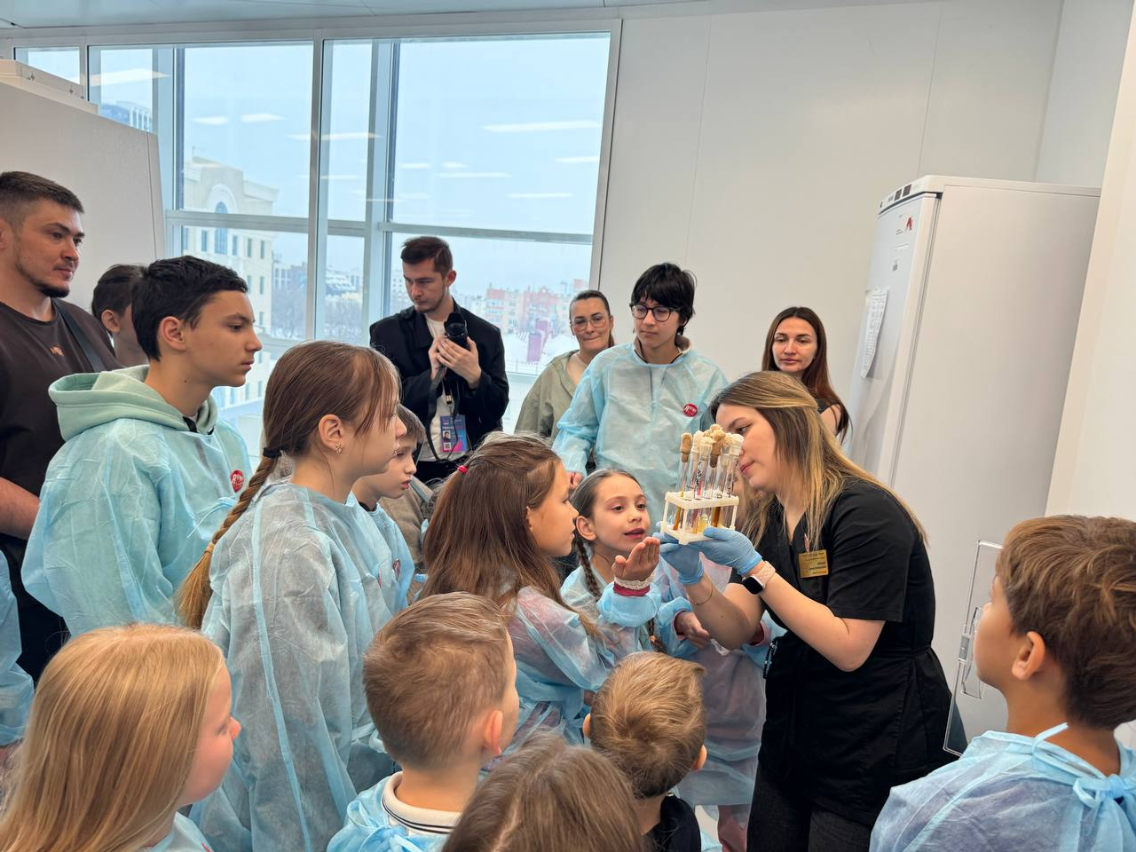 День российской науки для школьников в Межвузовском кампусе Уфы