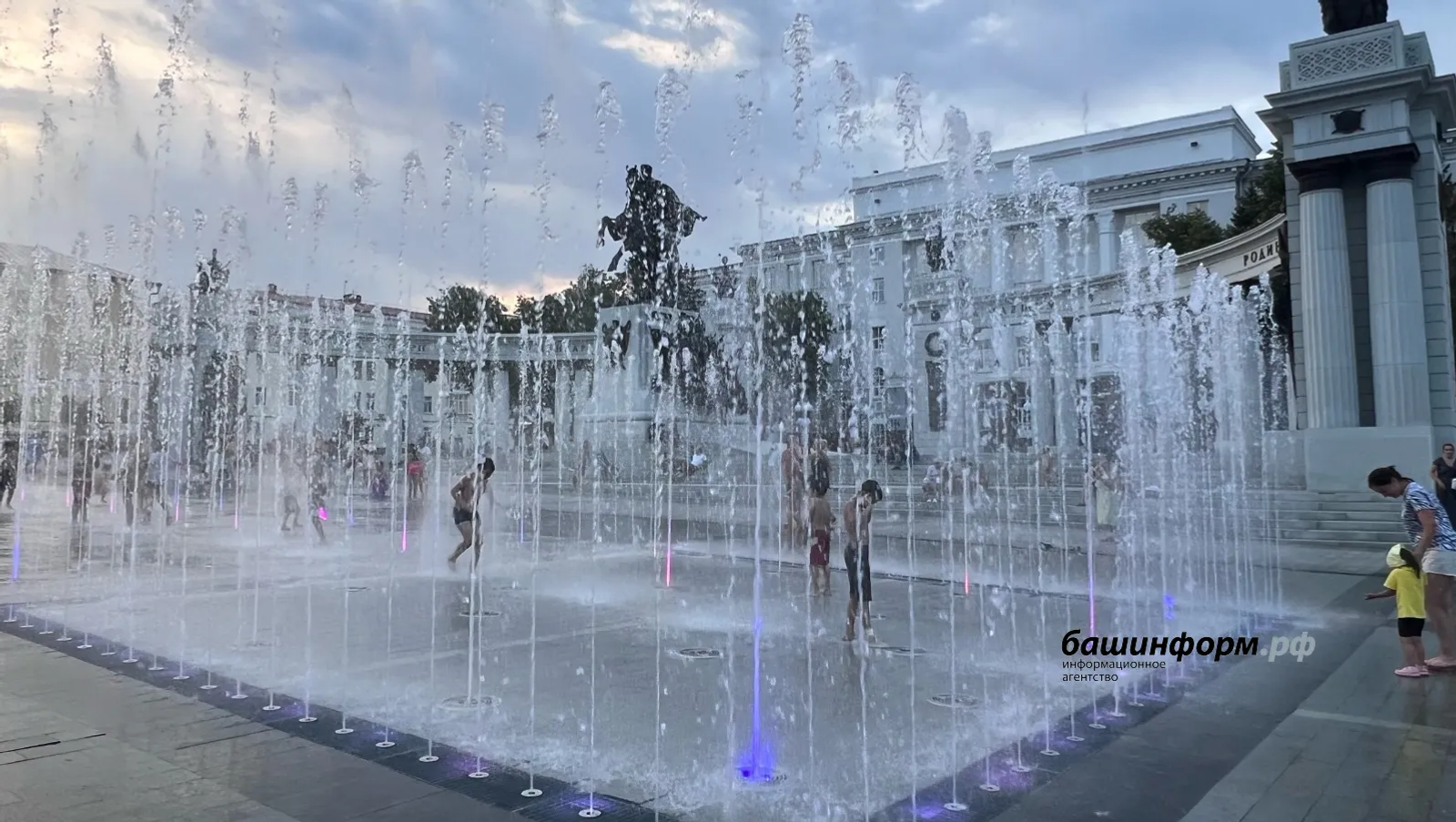 В Уфе 25 апреля стартует сезон фонтанов